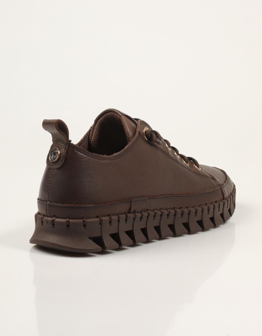 ZAPATILLAS CARMELA ZAPATO MARRON en color Marron