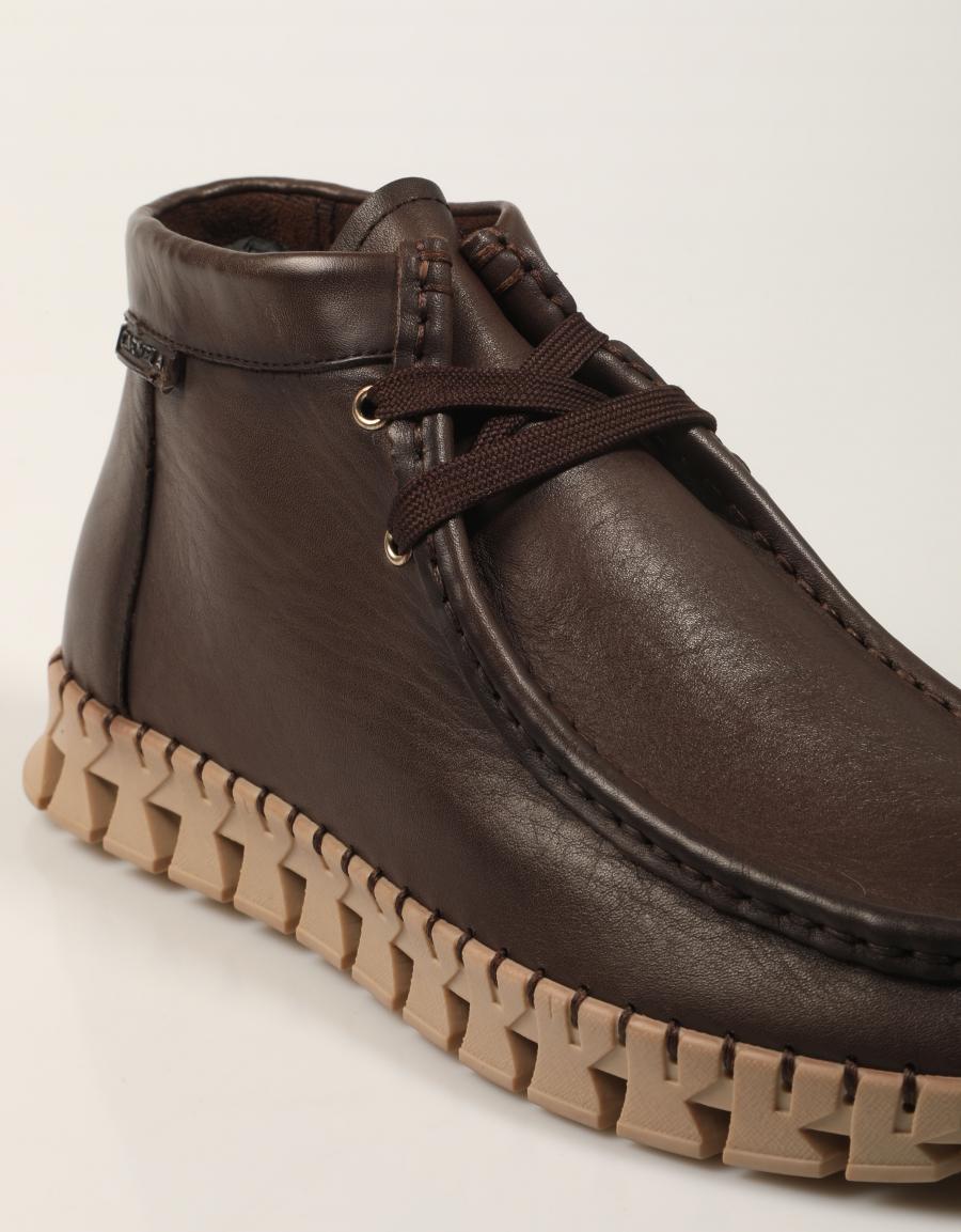 BOTINES CARMELA BOTIN MARRON en color Marron