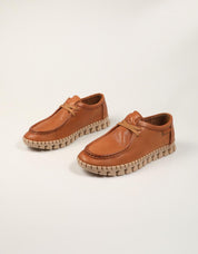 ZAPATOS SPORT CARMELA WALLABEE CAMEL 164393 en color Cuero