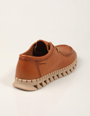 ZAPATOS SPORT CARMELA WALLABEE CAMEL 164393 en color Cuero