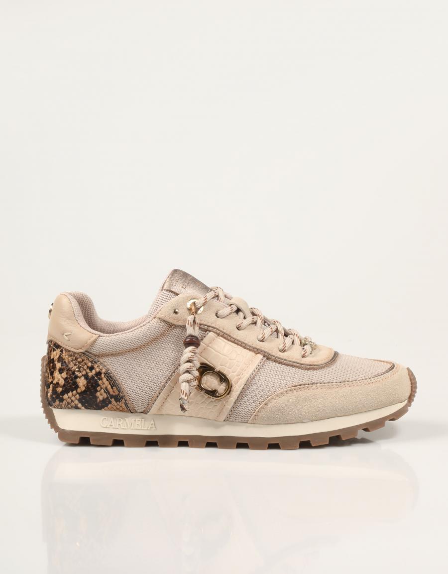 ZAPATILLAS CARMELA ZAPATILLA BEIGE en color Beige