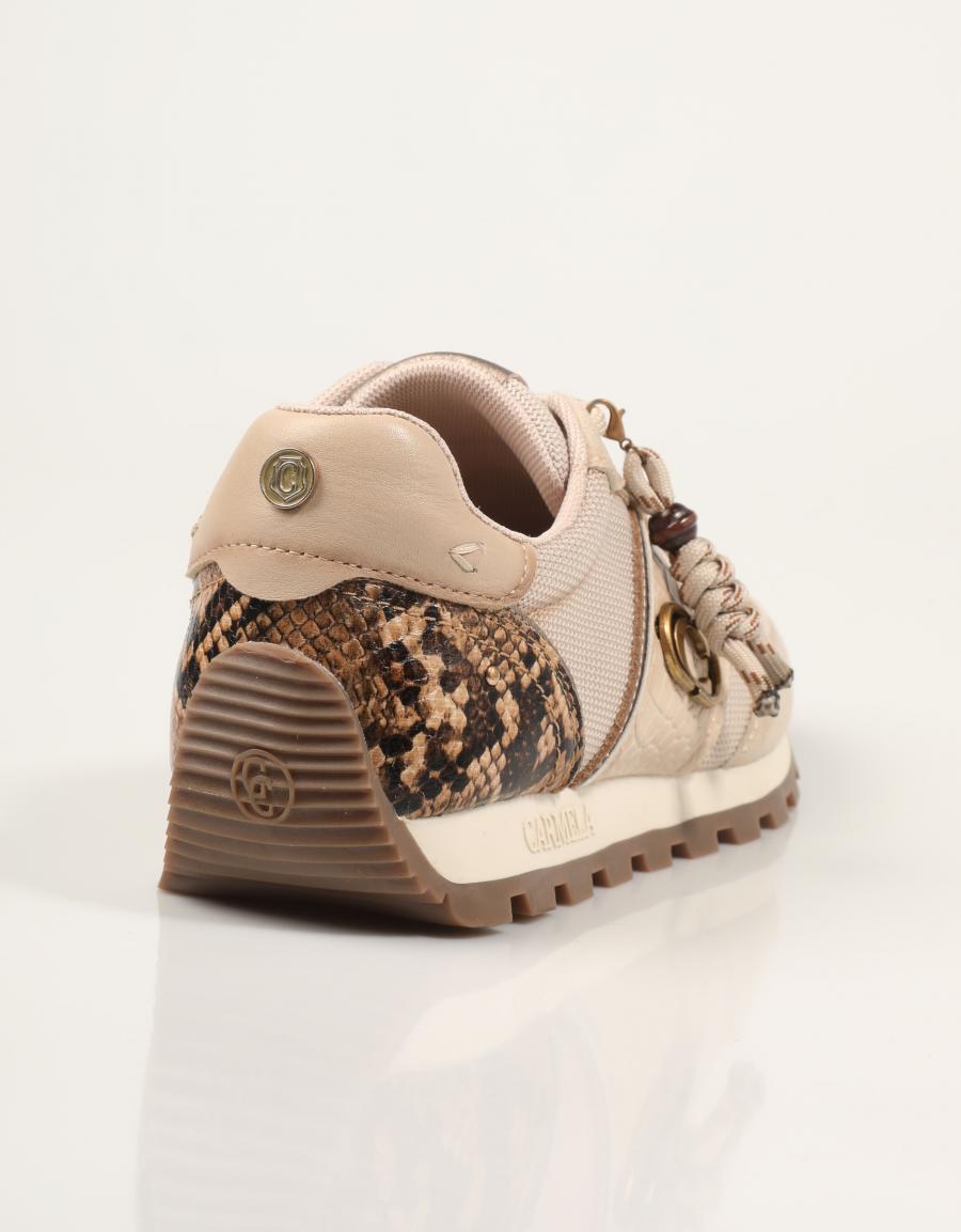 ZAPATILLAS CARMELA ZAPATILLA BEIGE en color Beige