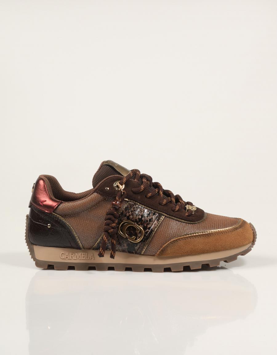 ZAPATILLAS CARMELA ZAPATILLA MARRON en color Marron
