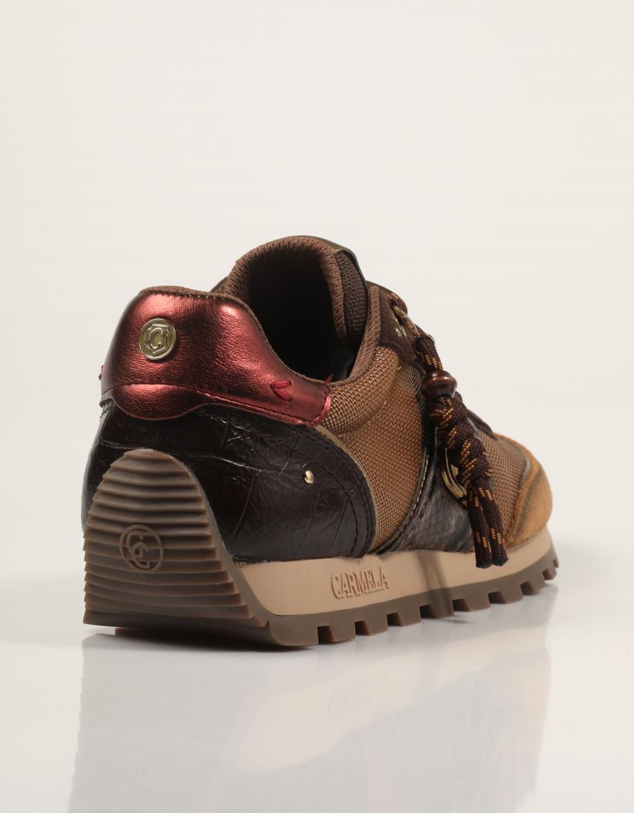ZAPATILLAS CARMELA ZAPATILLA MARRON en color Marron