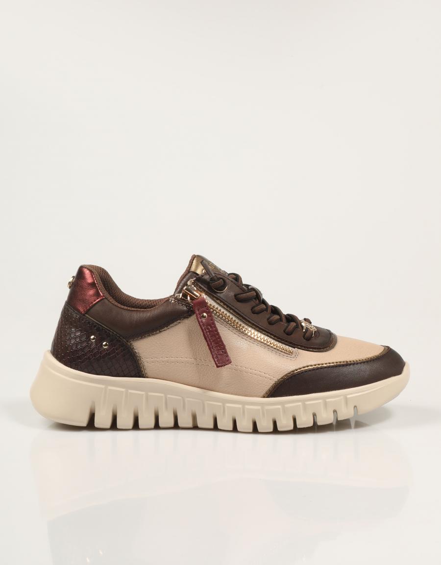 ZAPATILLAS CARMELA ZAPATILLA MARRON en color Marron