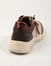 ZAPATILLAS CARMELA ZAPATILLA MARRON en color Marron