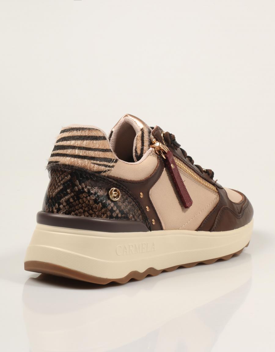 ZAPATILLAS CARMELA ZAPATILLA MARRON en color Marron