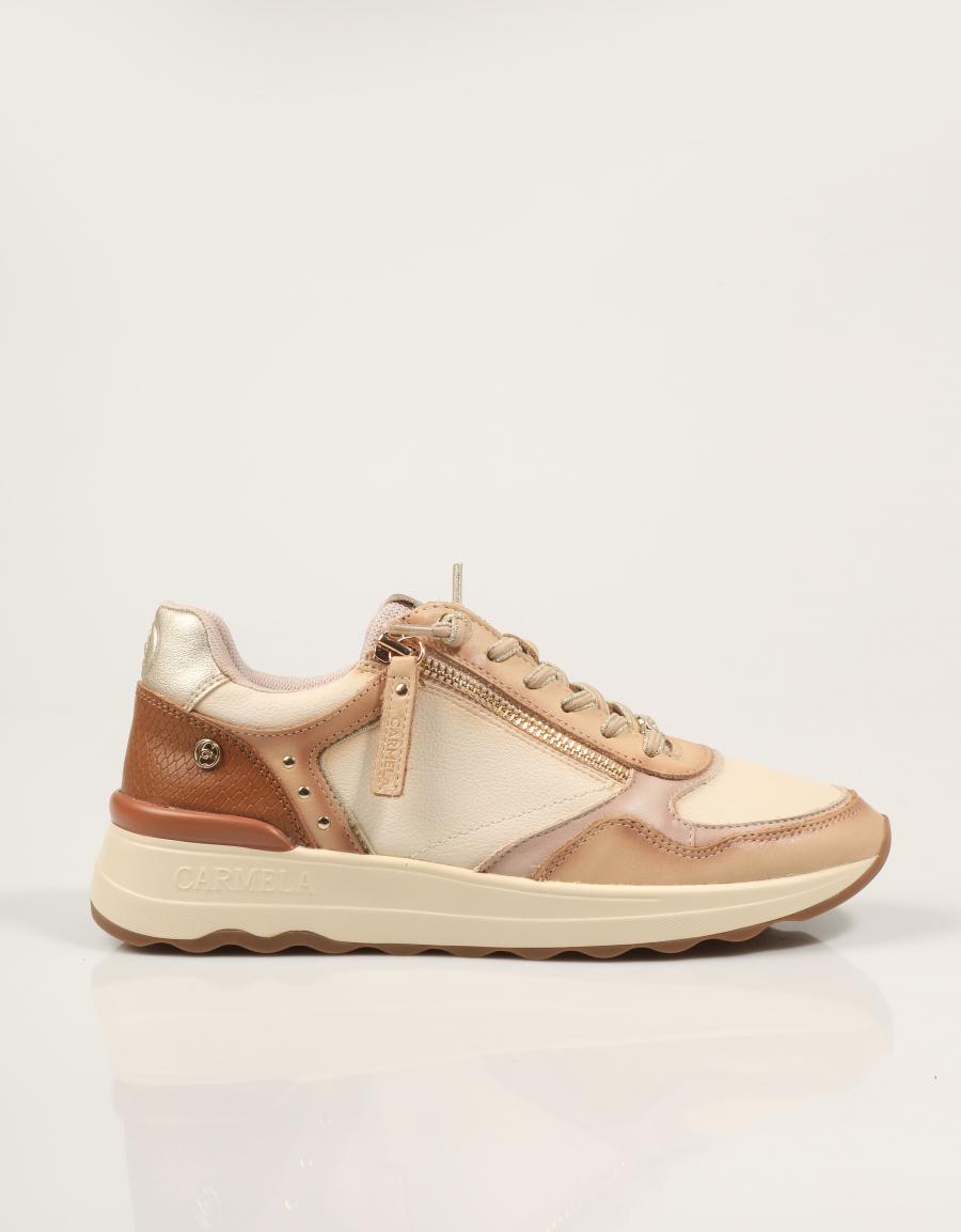 ZAPATILLAS CARMELA ZAPATILLA BEIGE en color Beige