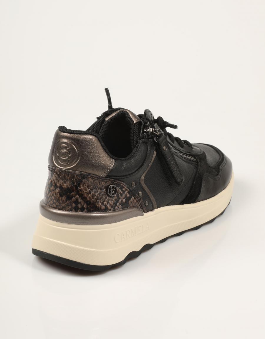 ZAPATILLAS CARMELA ZAPATILLA NEGRO en color Negro