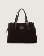 CARMELA BOLSO SERRAJE MARRON 91505