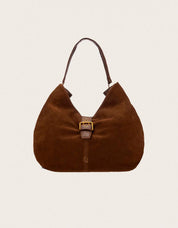 BOLSO CARMELA BOLSO SERRAJE CUERO en color Cuero