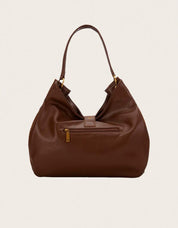 BOLSO CARMELA BOLSO SERRAJE CUERO en color Cuero
