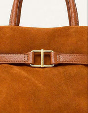 BOLSO CARMELA BOLSO SERRAJE CUERO en color Cuero
