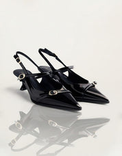 ZAPATOS VESTIR GIOSEPPO DESTALONADO NEGRO  76190 P en color Negro