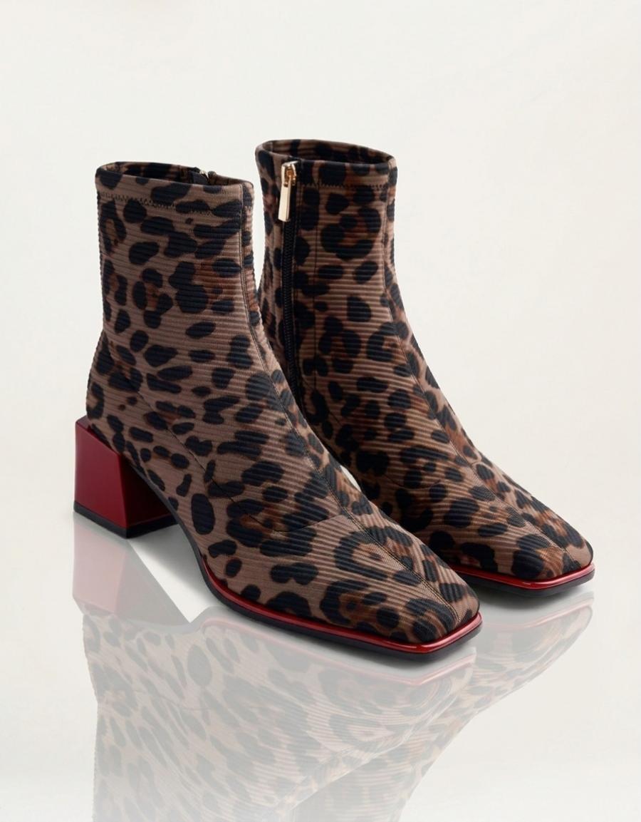 BOTINES GIOSEPPO BOTIN LEOPARDO en color Multicolor
