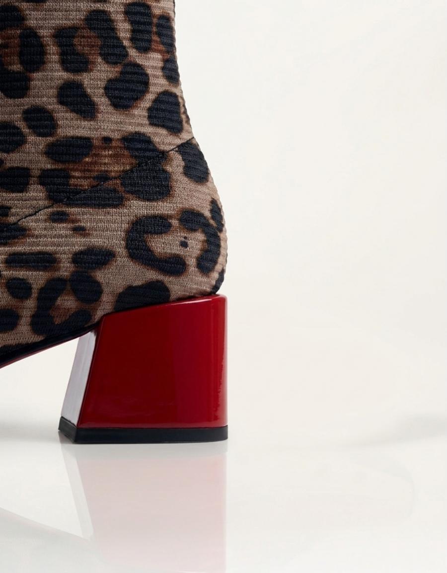 BOTINES GIOSEPPO BOTIN LEOPARDO en color Multicolor