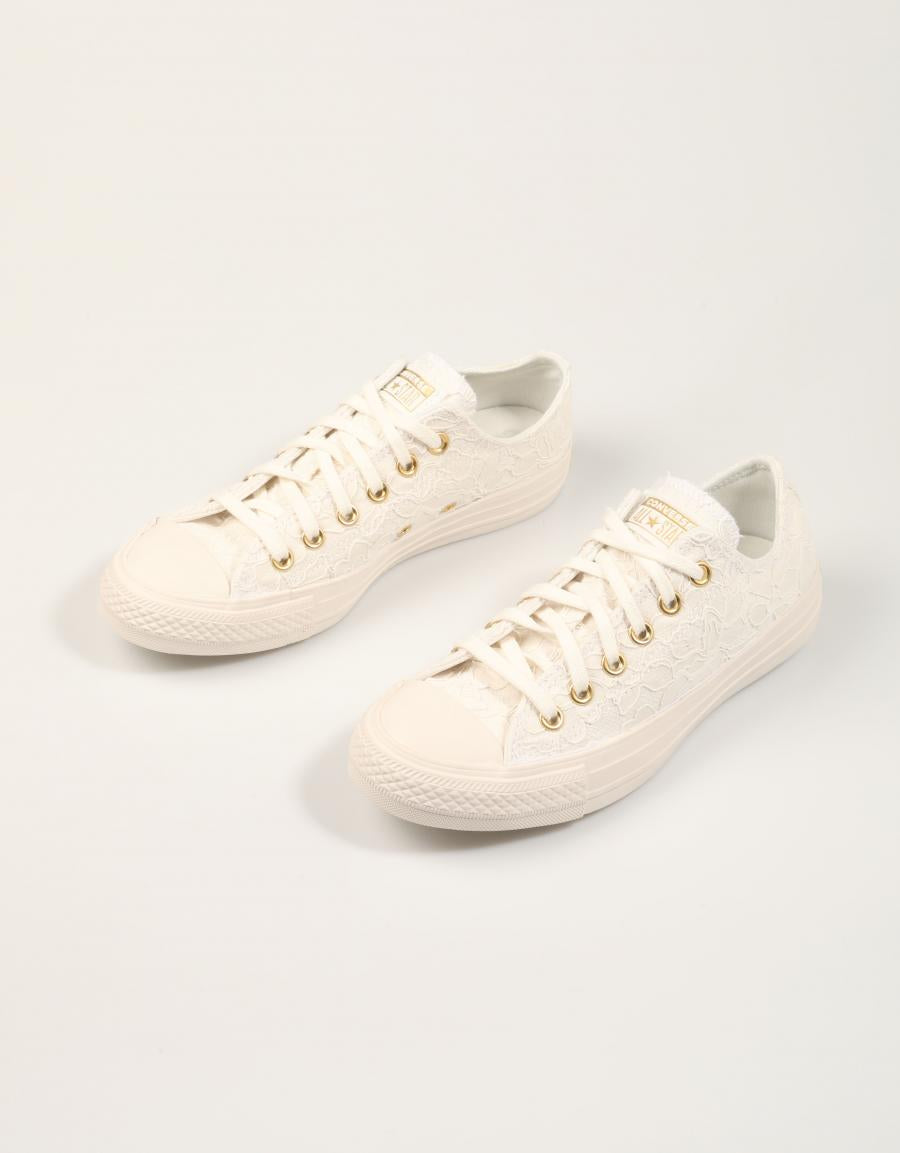 ZAPATILLAS CONVERSE CTAS LACE WHITE A20573C en color Blanco