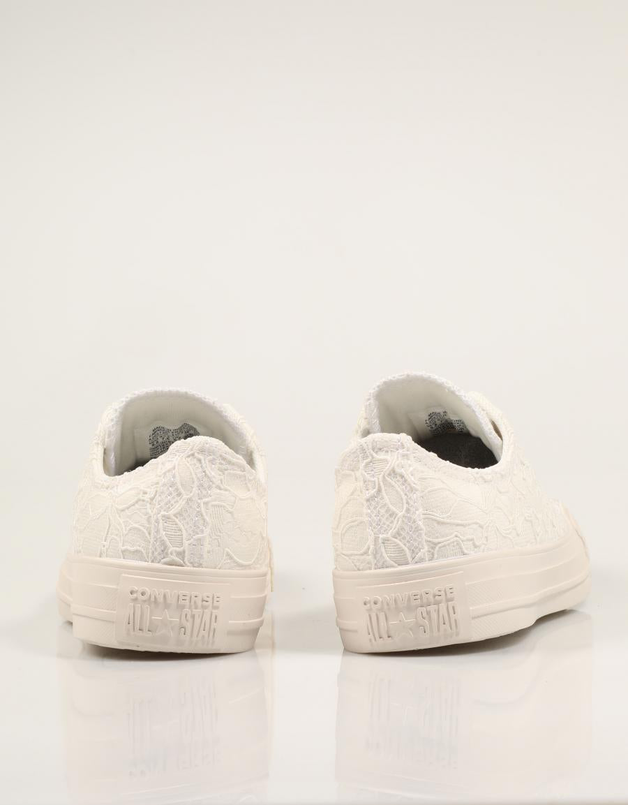 ZAPATILLAS CONVERSE CTAS LACE WHITE A20573C en color Blanco