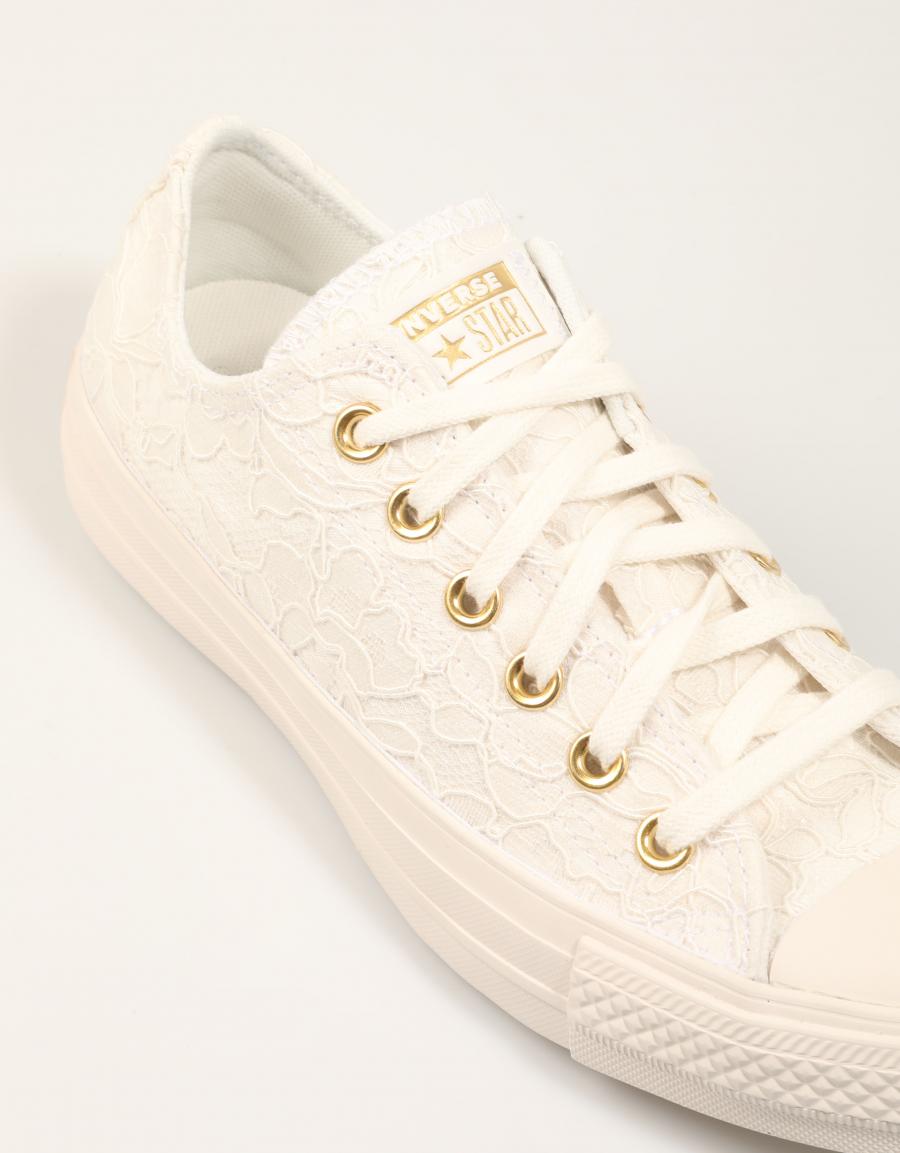 ZAPATILLAS CONVERSE CTAS LACE WHITE A20573C en color Blanco
