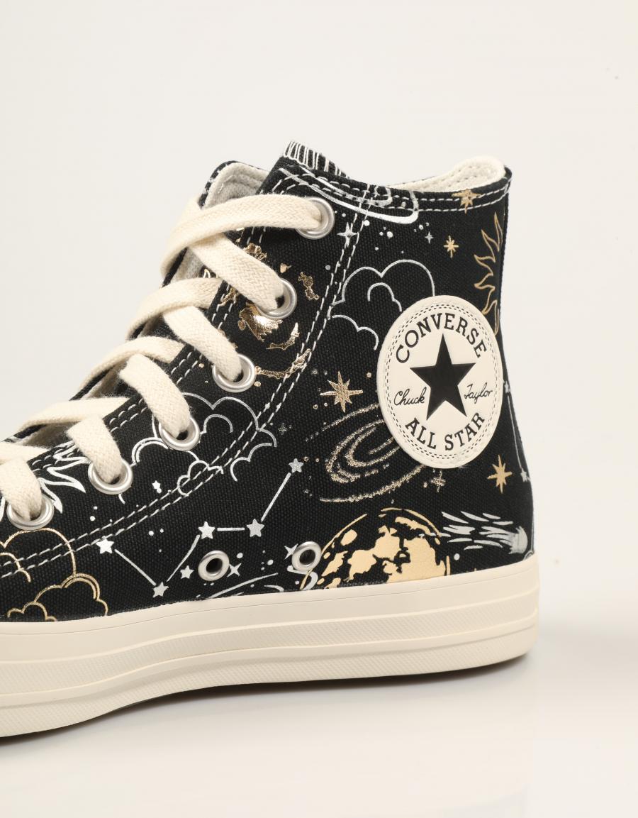 ZAPATILLAS CONVERSE CTAS COSMIC BLACK A23870C en color Negro