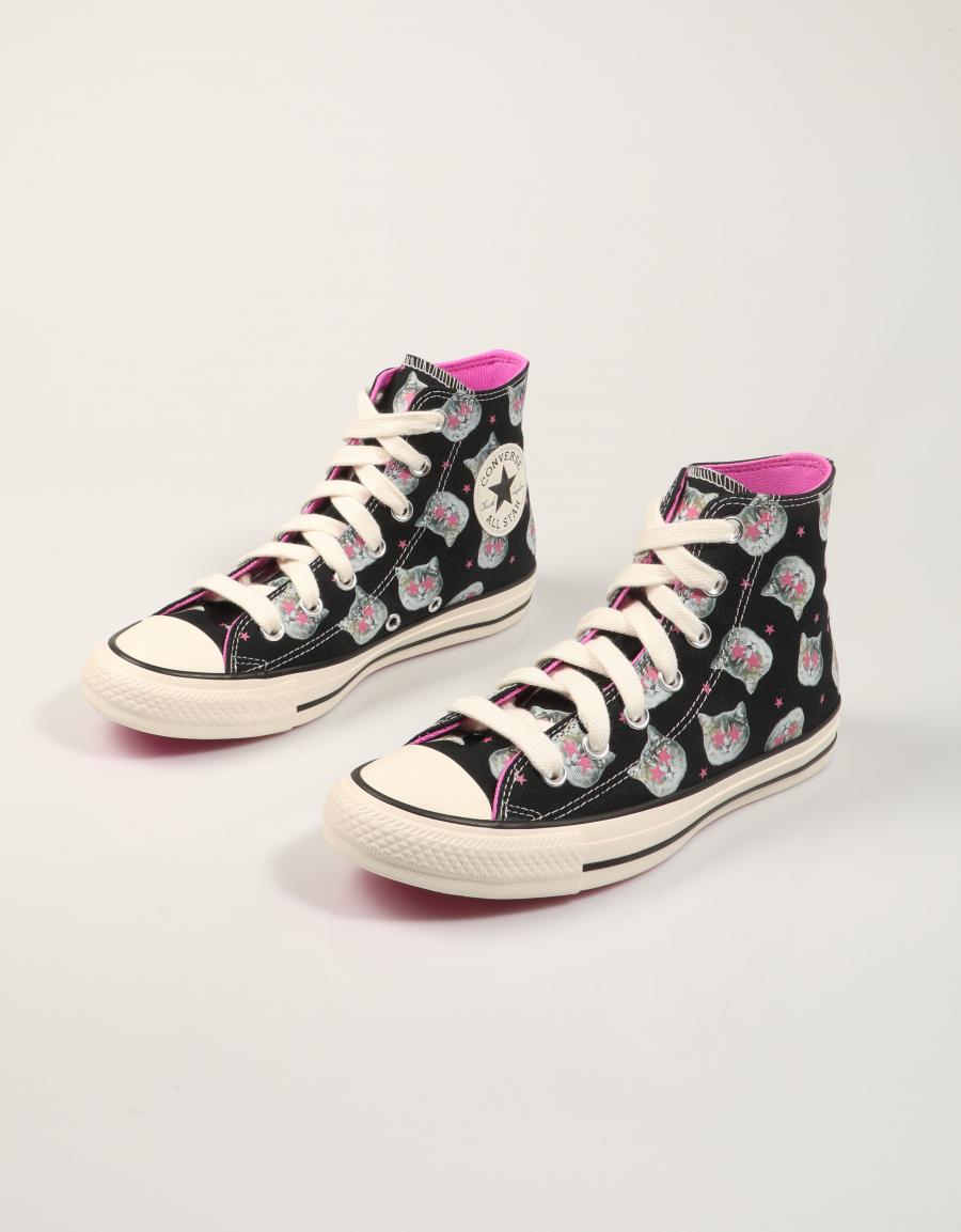 ZAPATILLAS CONVERSE CTAS GOTH BLACK A23883C en color Negro