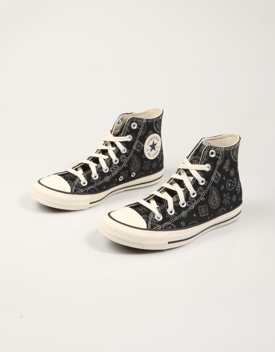 ZAPATILLAS CONVERSE CTAS PAISLEY BLACK A19184C en color Negro