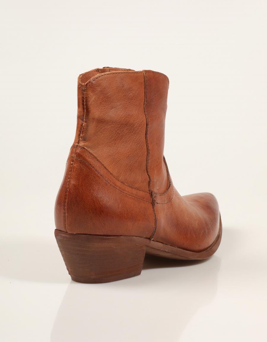 BOTINES CHINI EQUIPE BOTIN RAG CUOIO en color Cuero