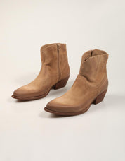 BOTAS CHINI EQUIPE BOTIN CR CARAMEL en color Cuero