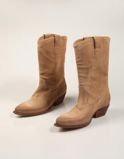 BOTAS CHINI EQUIPE BOTA CAMPERA CR CARAMEL CAMP en color Cuero