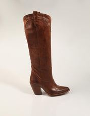BOTAS CHINI EQUIPE BOTA CAMPERA RAG CACAO en color Cuero