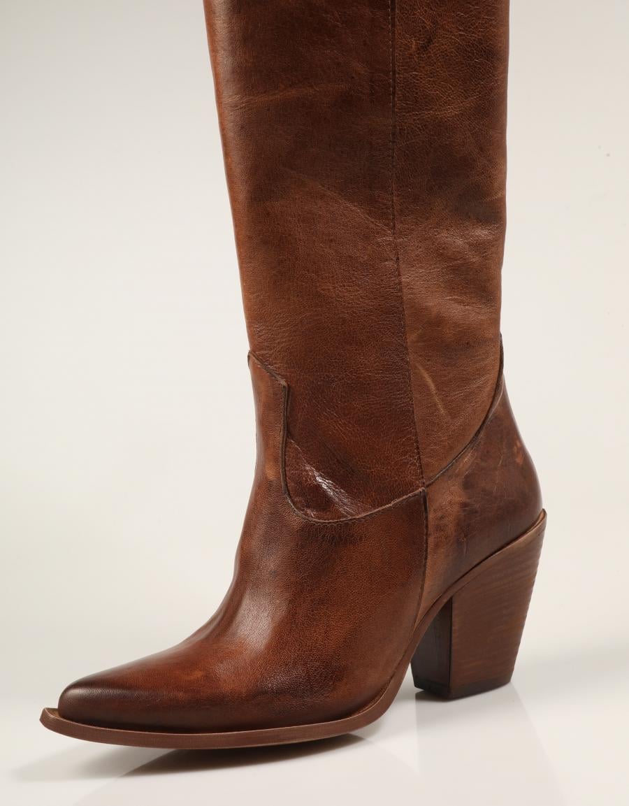 BOTAS CHINI EQUIPE BOTA CAMPERA RAG CACAO en color Cuero