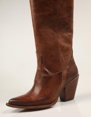 BOTAS CHINI EQUIPE BOTA CAMPERA RAG CACAO en color Cuero