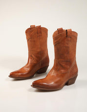 BOTAS CHINI EQUIPE BOTA RAG CUOIO en color Cuero