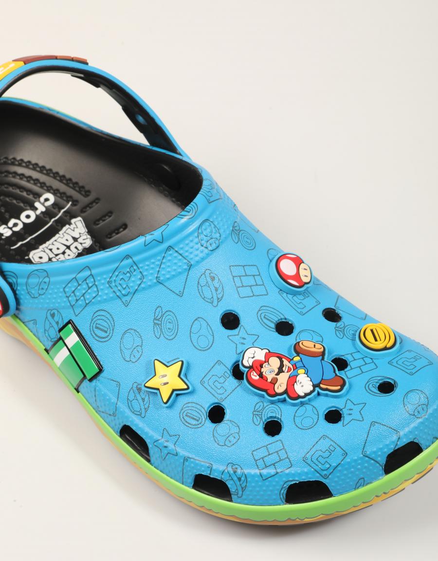 CHANCLAS CROCS SUPER MARIO CORE CLS CLOG en color Multicolor