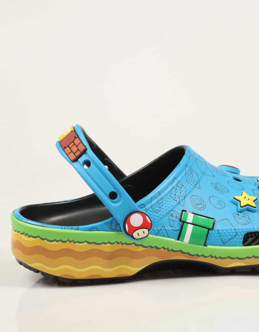 CHANCLAS CROCS SUPER MARIO CORE CLS CLOG en color Multicolor