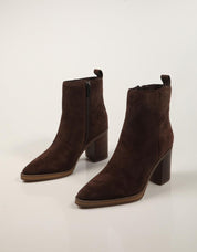 BOTINES ANOTHER TREND 5628 11 61 MOGANO en color Marron