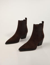 BOTINES ANOTHER TREND 5680 11 61 MOGANO en color Marron