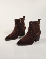 BOTINES XTI BOTIN CAMPERO MARRON en color Marron