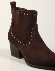 BOTINES XTI BOTIN CAMPERO MARRON en color Marron