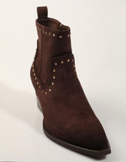 BOTINES XTI BOTIN CAMPERO MARRON en color Marron