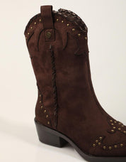 BOTAS XTI BOTA CAMPERO MARRON en color Marron