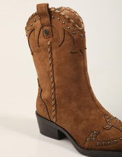 BOTAS XTI BOTA CAMPERO CAMEL en color Cuero