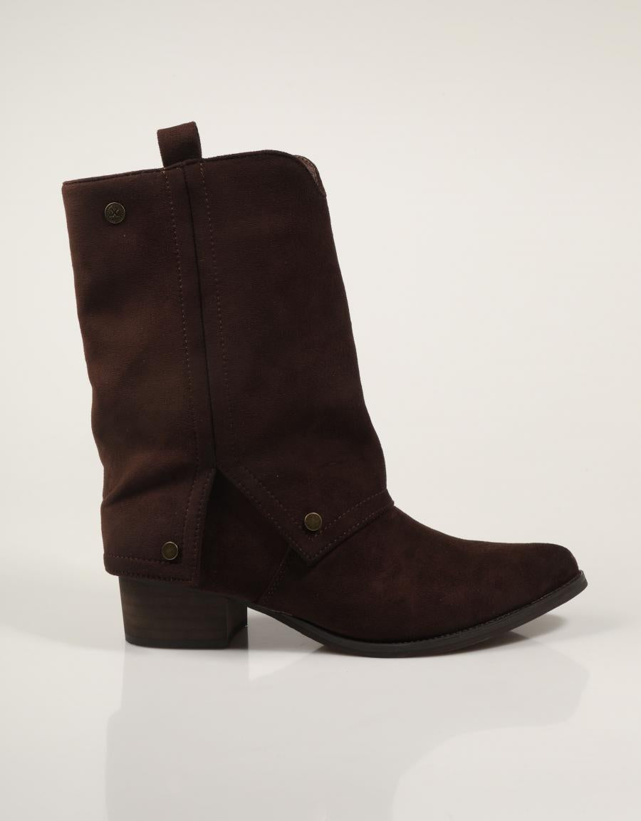 BOTAS XTI BOTA ANT MARRON en color Marron