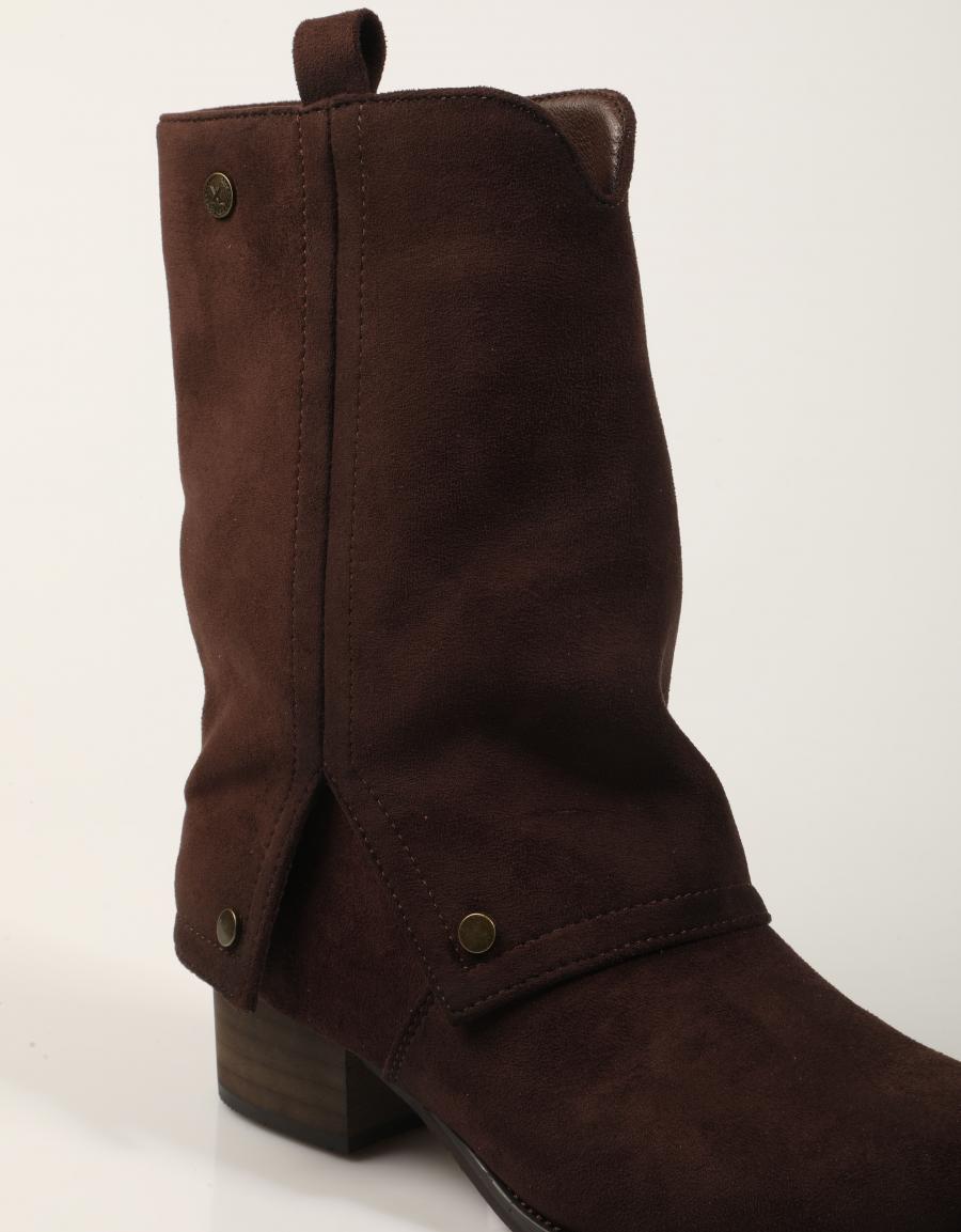 BOTAS XTI BOTA ANT MARRON en color Marron