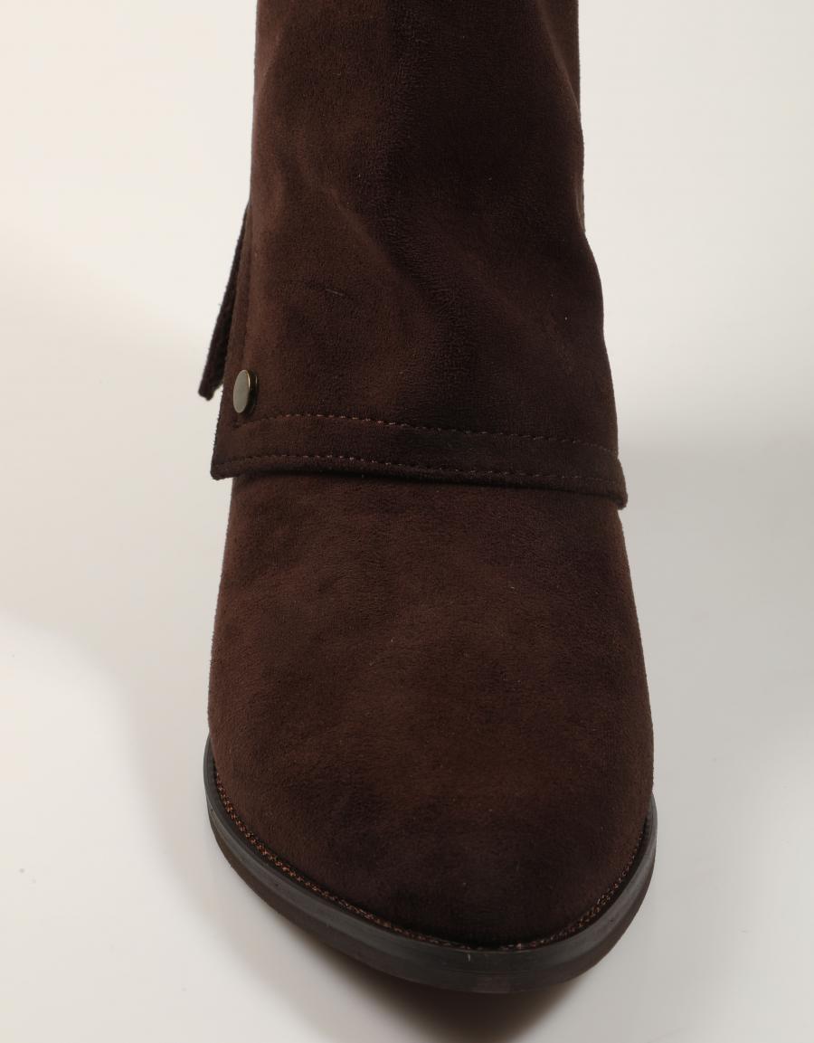 BOTAS XTI BOTA ANT MARRON en color Marron