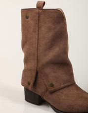 BOTAS XTI BOTA ANT TAUPE en color Taupe