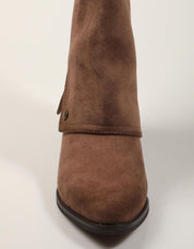 BOTAS XTI BOTA ANT TAUPE en color Taupe