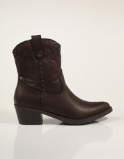 BOTAS XTI BOTIN REMACHES MARRON en color Marron