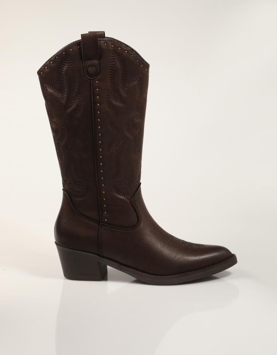 BOTAS XTI BOTA REMACHES MARRON en color Marron