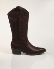 BOTAS XTI BOTA REMACHES MARRON en color Marron